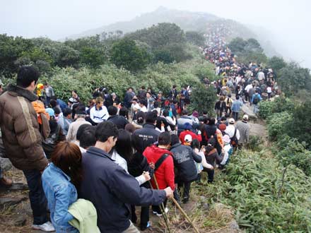 hành hương Yên Tử
