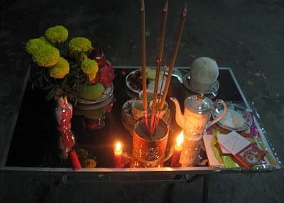 Một góc ban thờ ở Nhậtbản
